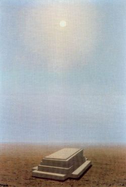 artist-magritte:  The beyond, Rene MagritteMedium:
