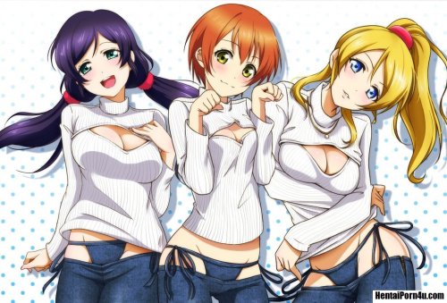 Sex HentaiPorn4u.com Pic- Three sexy Anime Babes pictures