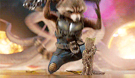 marveladdicts:TOP 20 MARVEL DYNAMIC DUOS (as voted by our followers)➡ 3. Groot and Rocket (6,0%)