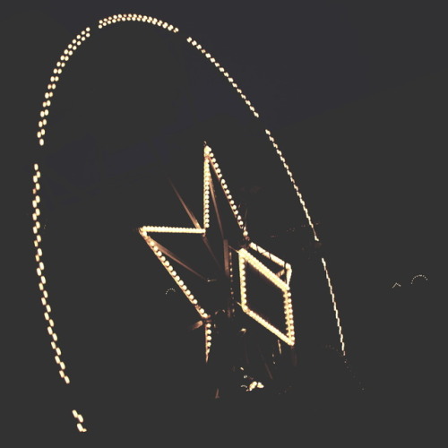 Starry Night. Sternennacht.Ferris Wheel at the Christmas Market in Chemnitz, 2013.