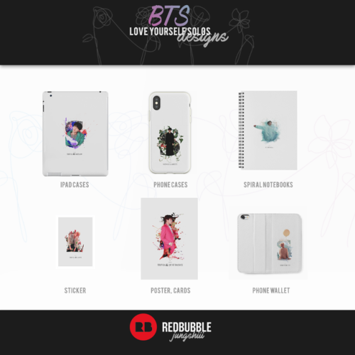 jungshiii: BTS Love Yourself 起承轉結  Solos Merch ♡ the colletion ▸ redbubble find me on ▸ redbubb