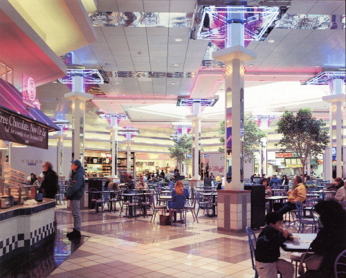newwavearch90: Food Court at North Shore Mall - Peabody, MA (1993) designed by Arrowsmith Architects