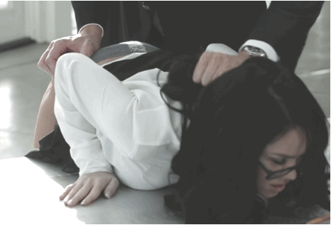 As the wet spot on her panties grew bigger Mr. Crude told Lauren, &ldquo;I&rsquo;m
