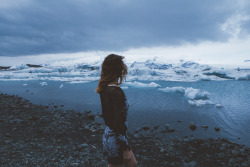 Jökulsárlón - Icelandself portraits by Theresa Manchester