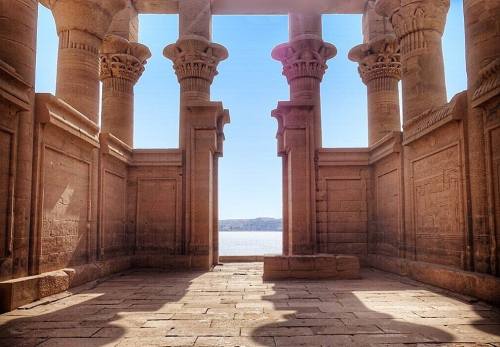 amntenofre: Sanctuary of the Goddess Isis at Philae (now on the Agilkia island): the Kiosk of the Em