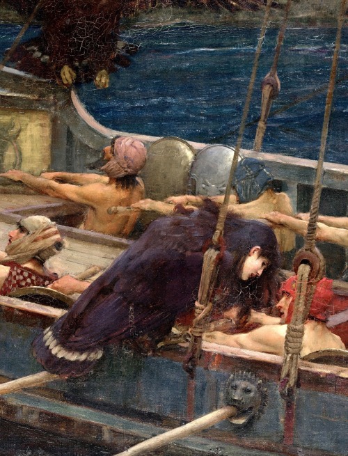 aqua-regia009:“Ulysses and the Sirens” (1891) - John William Waterhouse