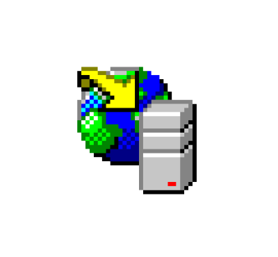 oldwindowsicons:Windows 2000 - Internet Information Server