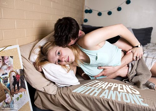 ithelpstodream:  Ithaca College student Yana Mazurkevich just rolled out her second Brock Turner-inspired photo series, in conjunction with sexual assault advocacy group Current Solutions. 