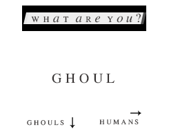 amegaku:  Tokyo Ghoul — click and drag game. 