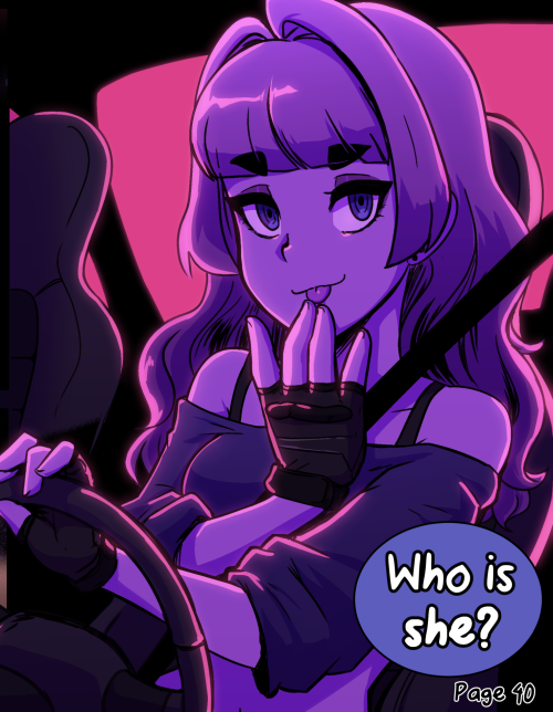 Apex Limit is starting to rev up! Who is the mystery driver? She really drives Cinnamon right into the red >:)Check it out on Slipshine.net @ v @ <3 