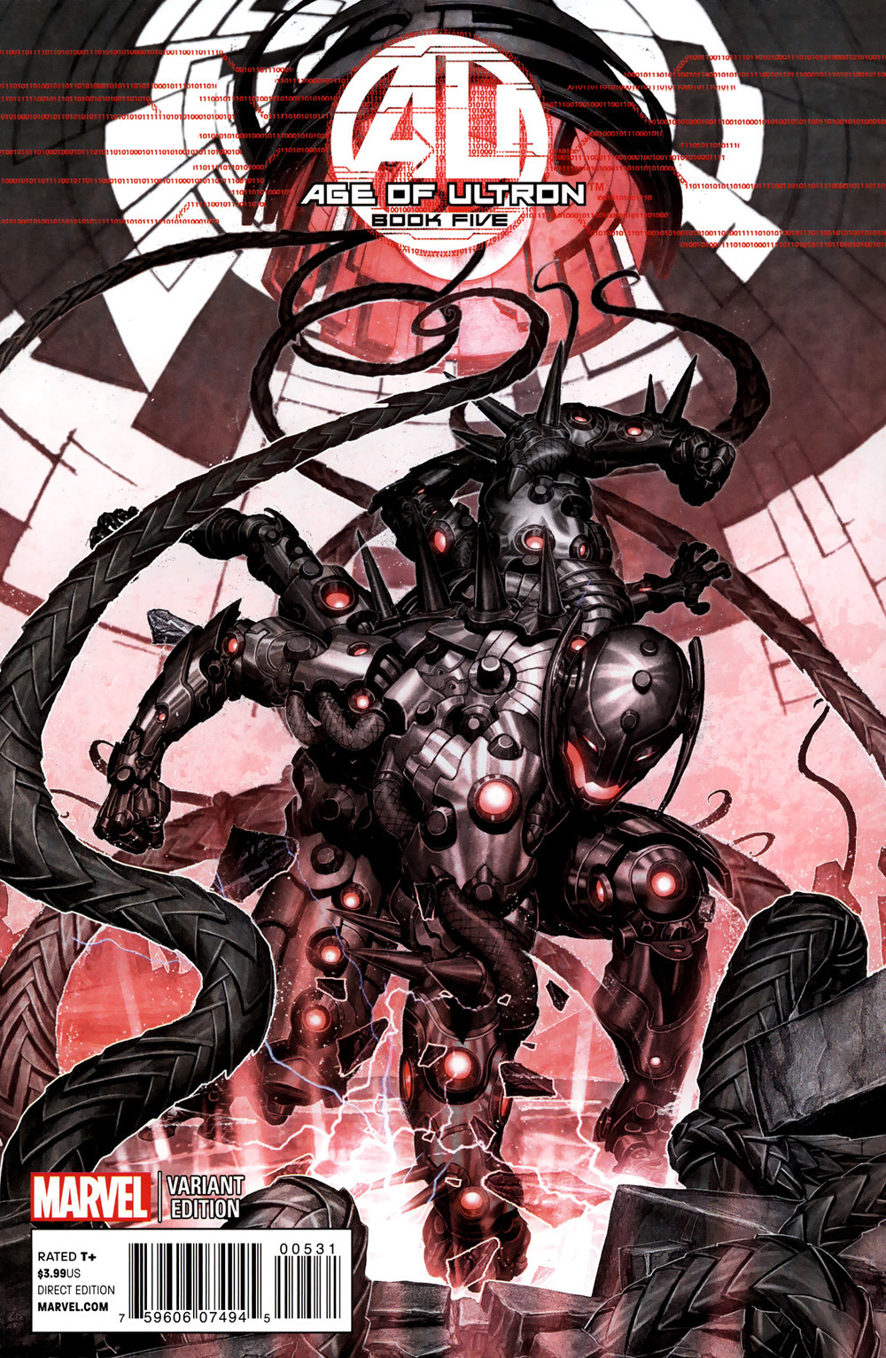 ilovecomiccovers:  Sequential covers: Age of Ultron #1-10 by Rock-He Kim. More sequential