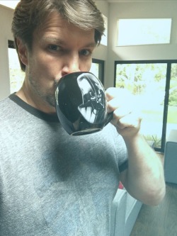 mrs-chanandler-bong21:  Nathan Fillion: I start with a faded Star Wars tshirt. 