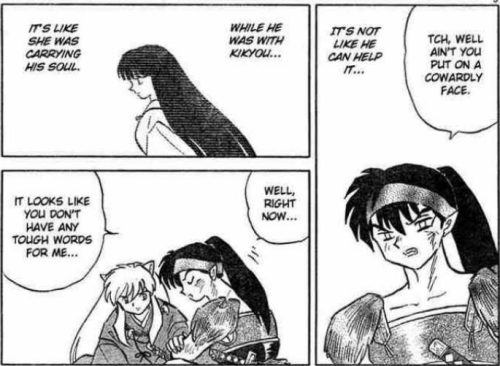 This is so painful to read. What the fuck, Rumiko.