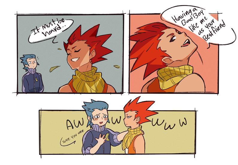 kiraraboshi:  lea and isa being adorkable together is my new aesthetic 