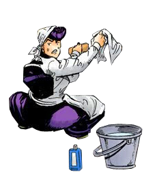 Transparentjjba:  Part 4 | Vol. 5Josuke Doing His Best To Clean Your Blog. (Please