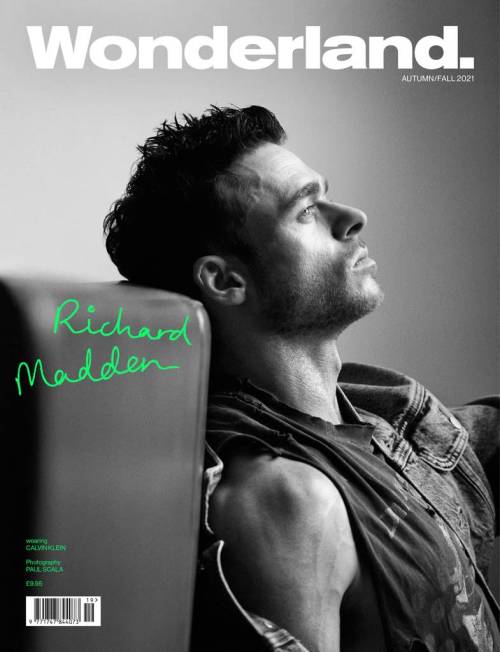 Richard Madden＠Wonderland - Autumn/Fall 2021 Covers.