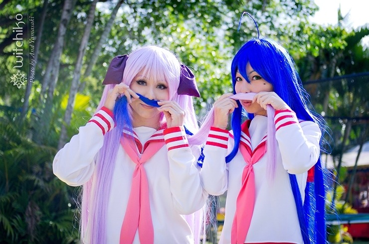 cosplayando:  more Lucky Star cosplay
