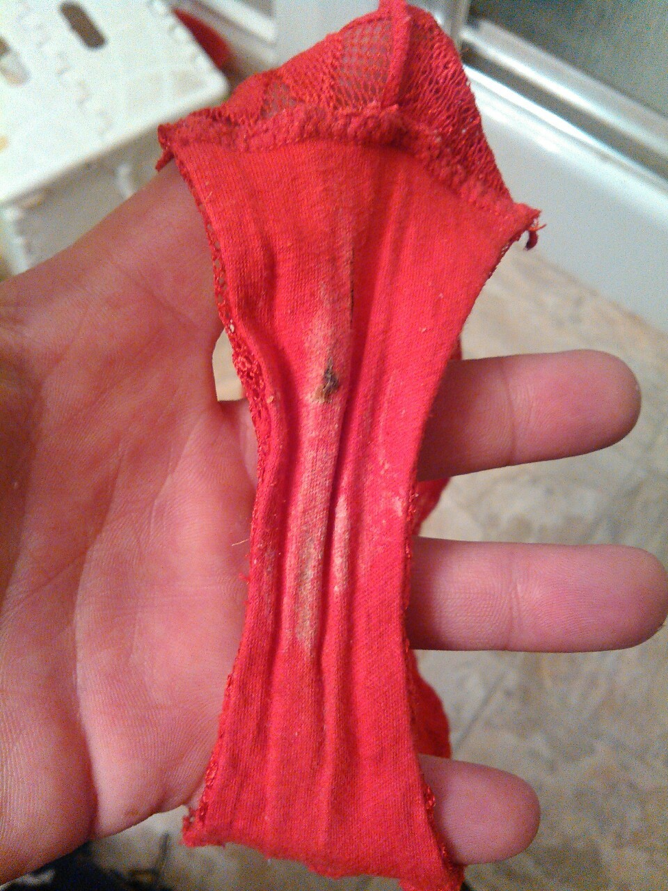 her-sweet-scent:  Some of my 37 year old wife’s tasty panties and her tight little