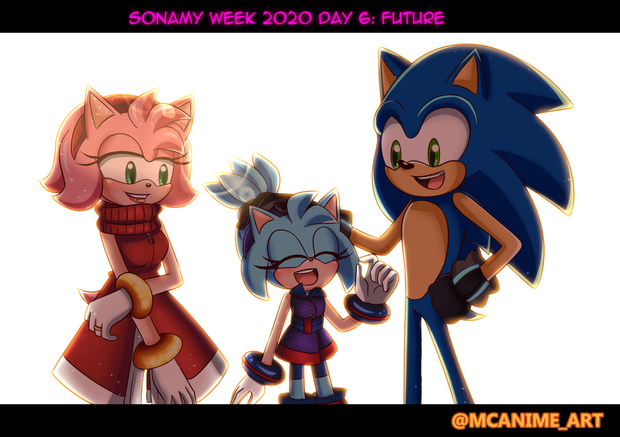 SonAmy  Sonic, Sonic fan characters, Sonic fan art