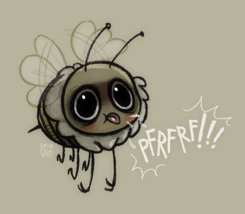 ha ha, funny bee go pFFT!I started watching pewd’s new series, so I drew some fan art. I like 