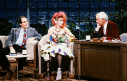 Twixnmix:cyndi Lauper On The Tonight Show Starring Johnny Carson   On March 1, 1984.