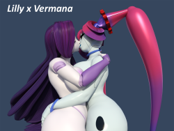 thicksexyasswomen:  idsaybucketsofart: Lilly and Vermana kissing.Render 8a, 8b and 8c out of 10.Commissioned by ColdWarrior. ….I’ll just…. sit here and you know. Admire for a moment. Yeah….    In My Thoughts