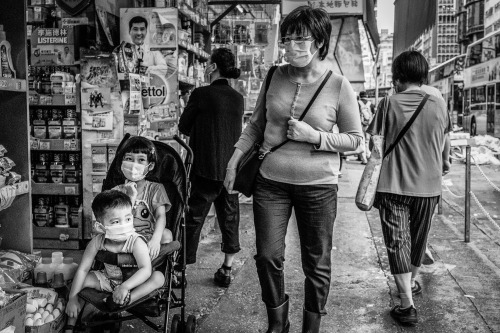 Staying safe. Mongkok