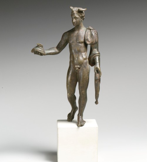 ganymedesrocks:  A Roman Statuette of Mercury,