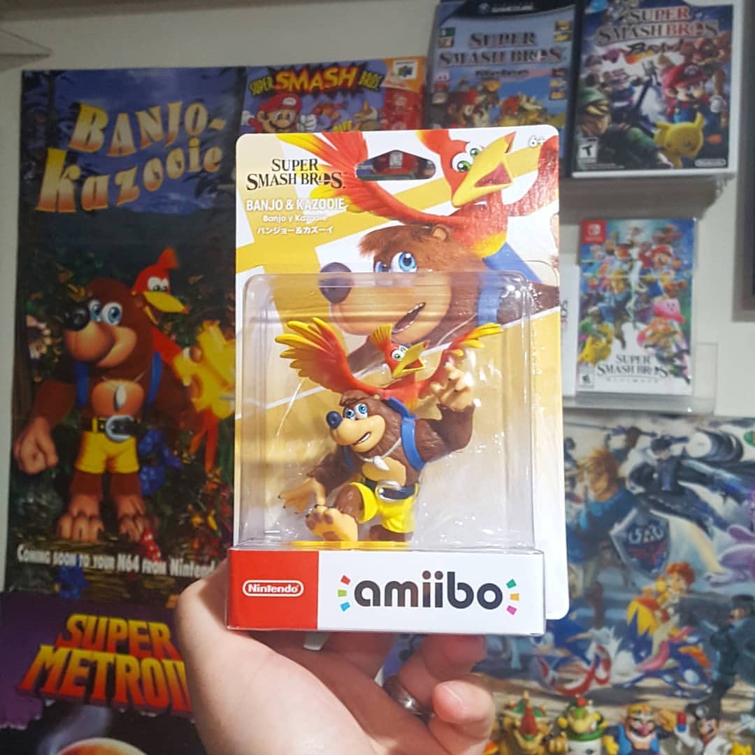 Super Smash Bros Ultimate - Banjo & Kazooie amiibo Nintendo Switch