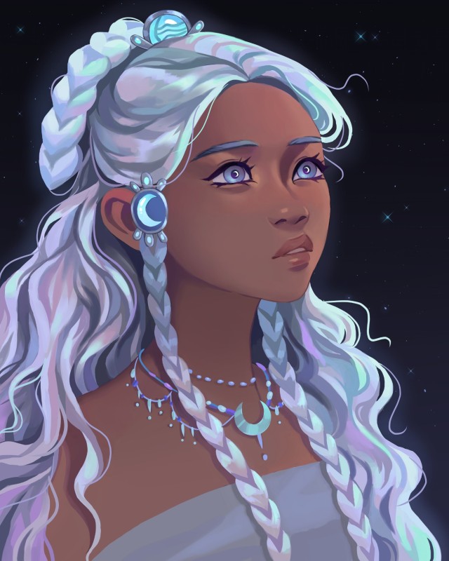 tadpole-art:Princess Yue 🌙 I wish we had got to see more of her in the show 🤧💕