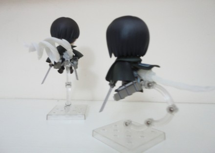  RivaMika Nendoroid Theater: Humanity’s Strongest (Chibi) PairBy 野宫百合子 aka kuranblr (Reposting w/ permission)  Ready to kick some butt (Like in chapter 59)!