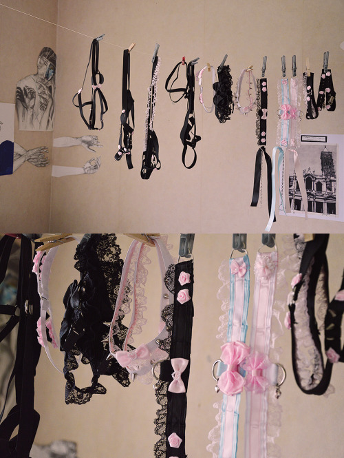 littlepinkkittenlingerie:  ♥Few photos from my work room♥LittleNymphetsShopHere♥
