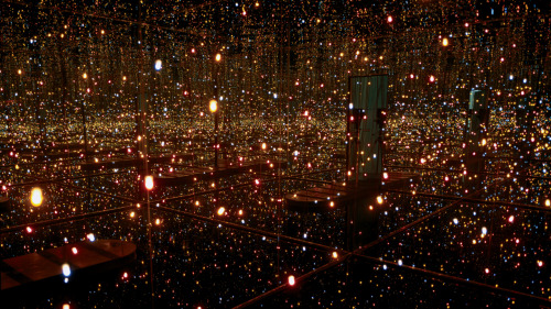 dappledwithshadow:  Yayoi Kusama Infinity Mirrored Rooms 