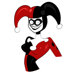 Atomictiki: Emoji Challenge! Finally Got Around To Doing This Harley Quinn E9  Zuzi