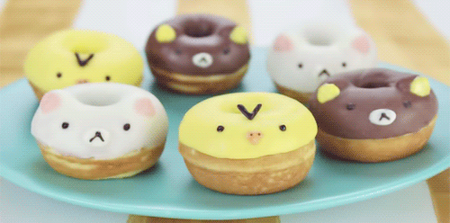 pokioro:  Rilakkuma Doughnuts &lt;3