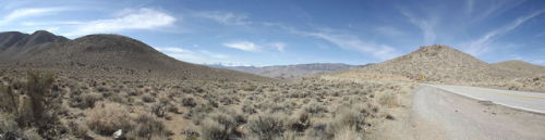 Panorama, Highway 266, Esmeralda County, Nevada, 2013.