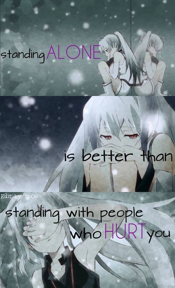 sad anime quotes on Tumblr