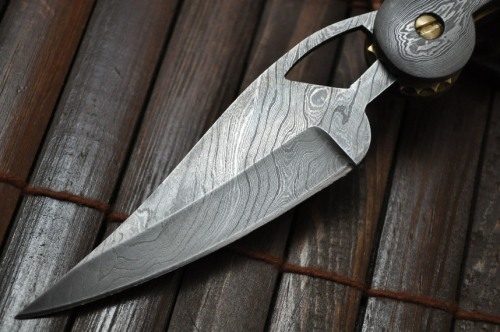 gunrunnerhell:  Perkin Knives - Custom Damascus adult photos