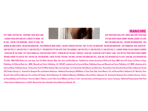 theedgeofthelaw:  ARTPOP BOOKLET [PART 1]