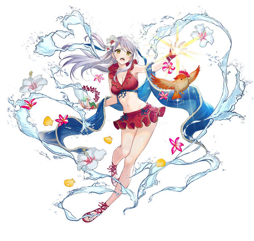 Full art for Summer Micaiah - Wavecrest Maiden!Artist: ichikawa Halu