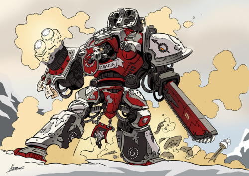 The Imperial Knight by NachoMon Curator’s note:I cannot resist to keep this in the queue,