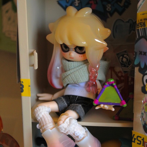 First Pictures Of My Splatoon Oc Doll!! Pudding Is Real