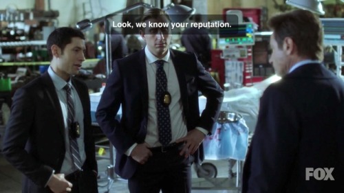 cyberscully:love how mulder is like “???????? whomst?”