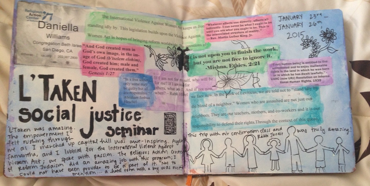 beartsybehappy:  Journal pages, December to February