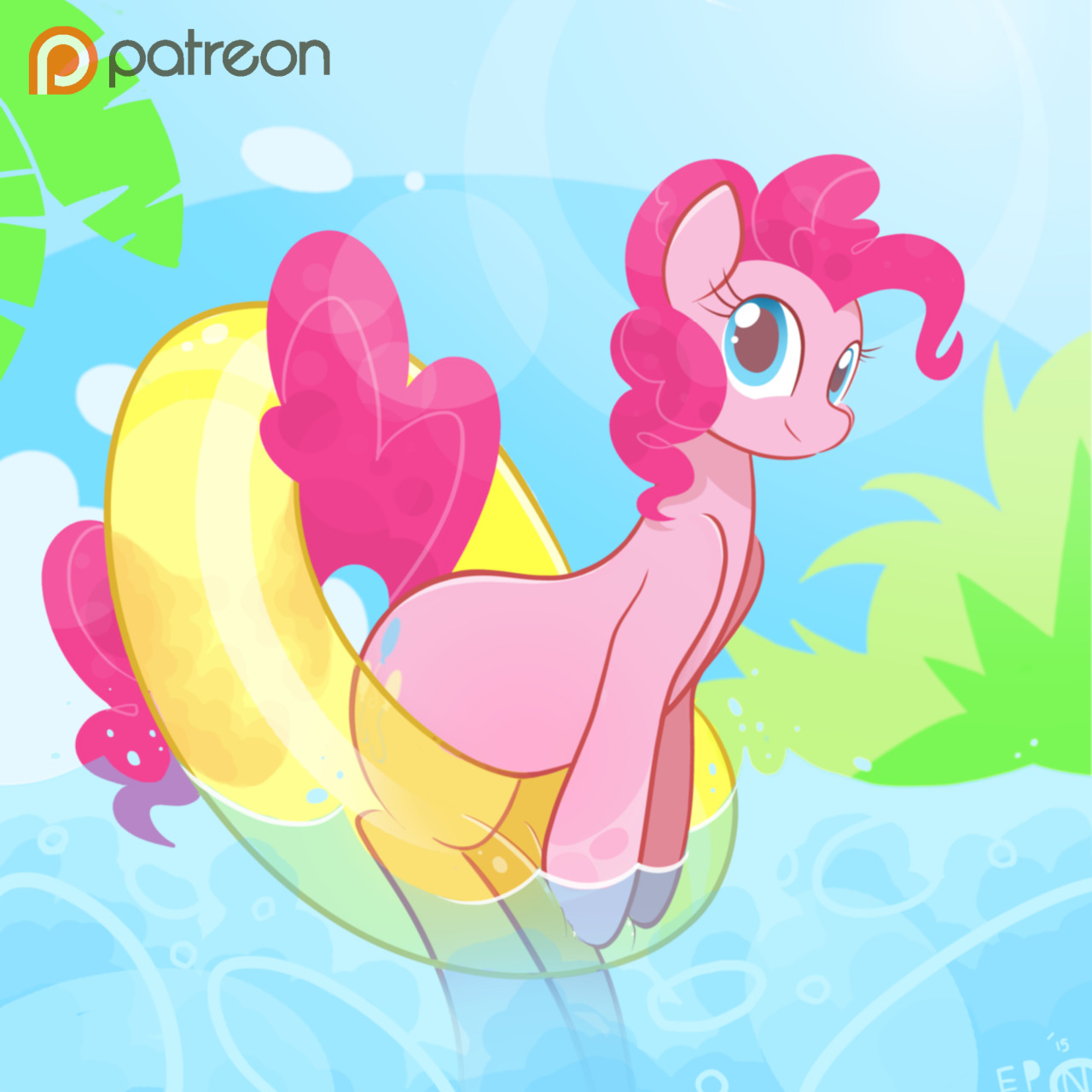 b-epon:  The latest in the “Ponies and Inner Tubes” series! Who will get put