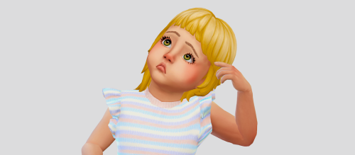 cupidily:DOLLY HAIR (x) by meconverted to toddler16 ea swatchesbgchat compatibleDOWNLOAD