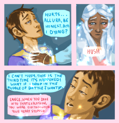 dessinelle: Heartbreak : a voltron comic Click here for full view of comic : (x) Lance has been exp