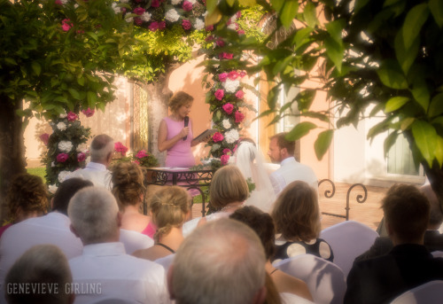 The ceremony - Tina and Scott Buchanan’s beautiful Spanish wedding, for which I was privi