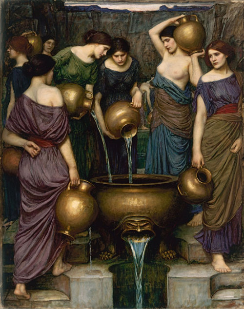  The Danaïdes. 1906. John William Waterhouse