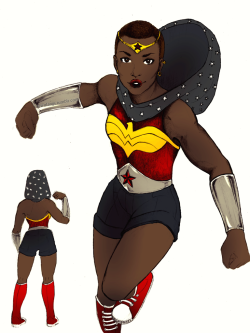 retrofangs:  Wonder Woman Re-Design 